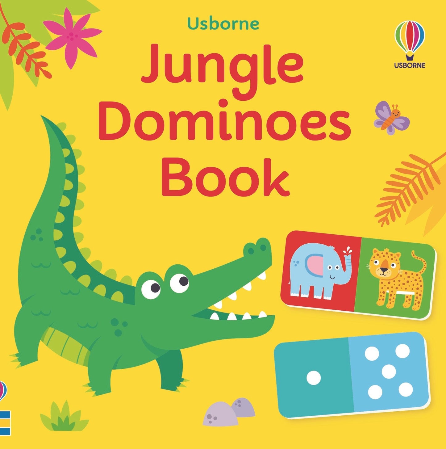 Carte copii - Jungle Dominoes Game, Usborne