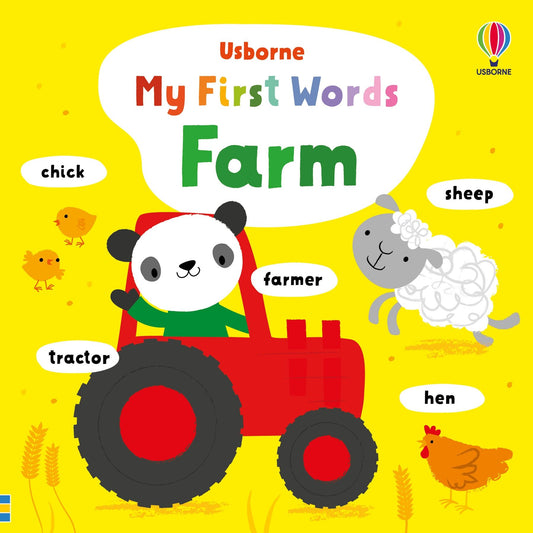 Carte copii - My First Words Farm, Usborne