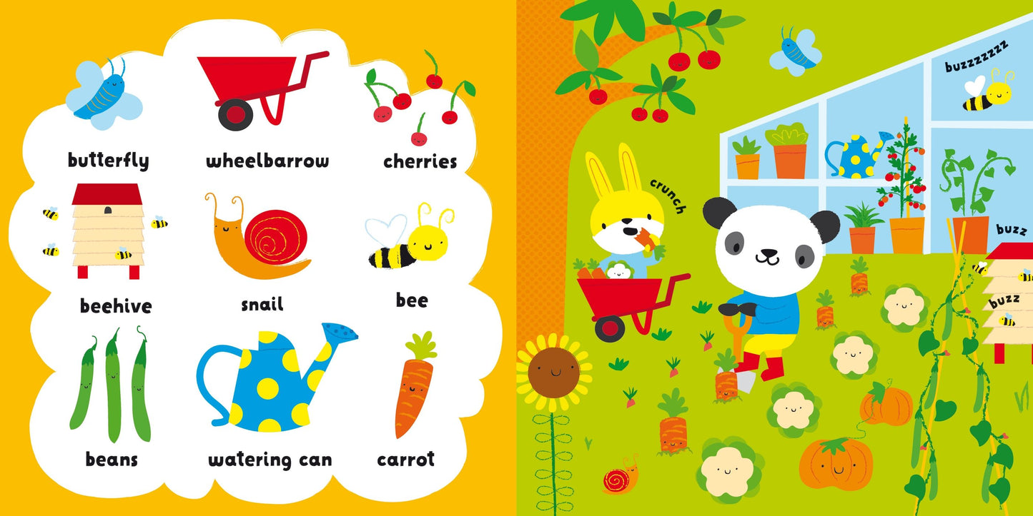 Carte copii - My First Words Farm, Usborne