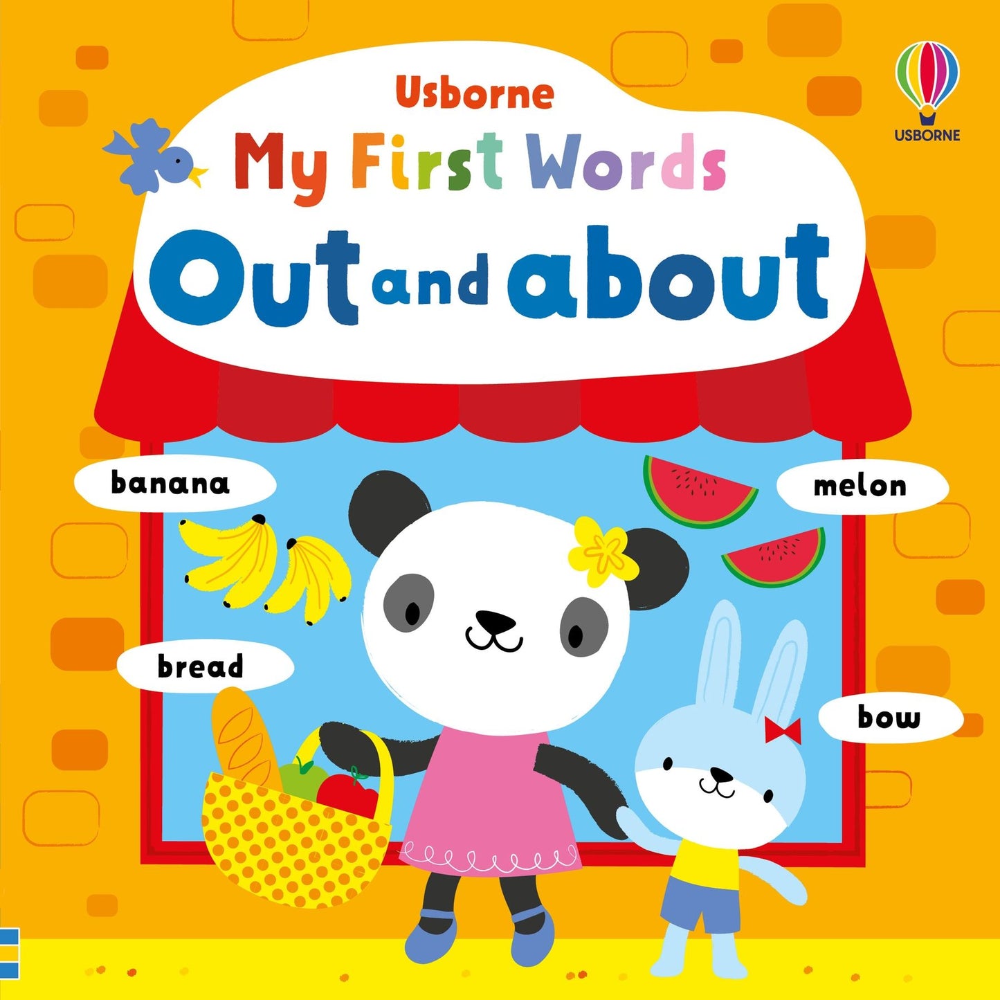 Carte copii - My First Words Out And About, Usborne