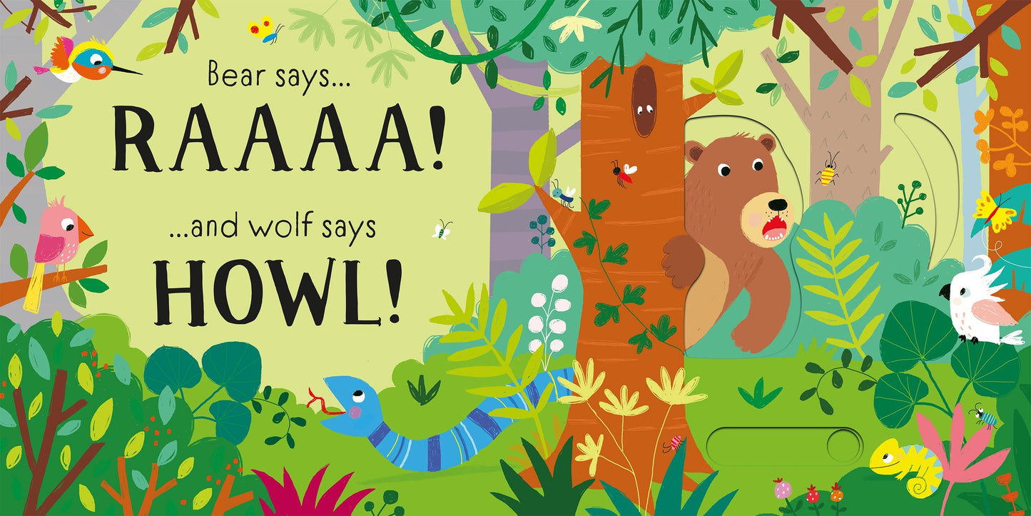 Carte sunete si slide - Roarr!, Usborne