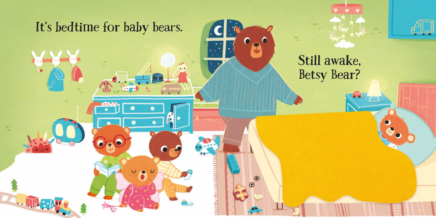 Carte senzoriala - Bedtime for Baby Bears, Usborne