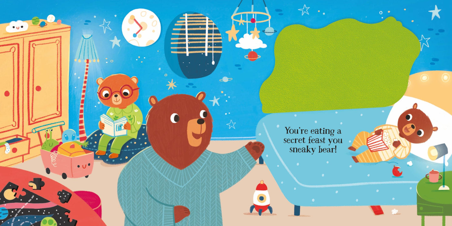 Carte senzoriala - Bedtime for Baby Bears, Usborne