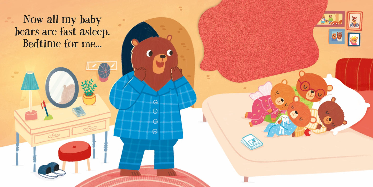 Carte senzoriala - Bedtime for Baby Bears, Usborne