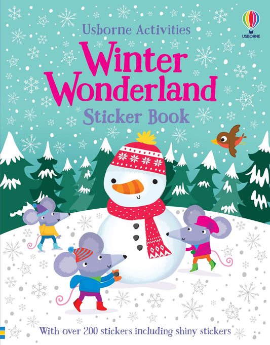 Carte stickere - Winter Wonderland Sticker Book, Usborne