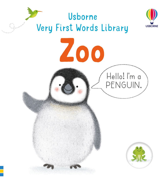 Carte copii - Very First Words Library: Zoo, Usborne
