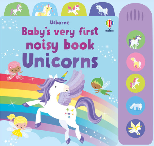 Carte copii - Baby'S Very First Noisy Book Unicorns, Usborne