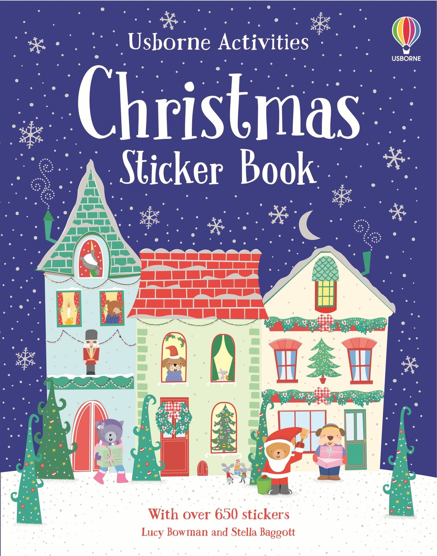 Carte stickere - Christmas Sticker Book, Usborne