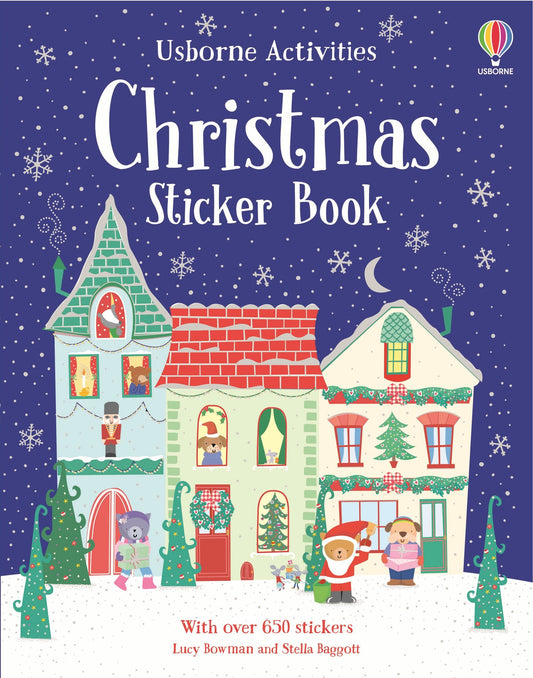 Carte stickere - Christmas Sticker Book, Usborne
