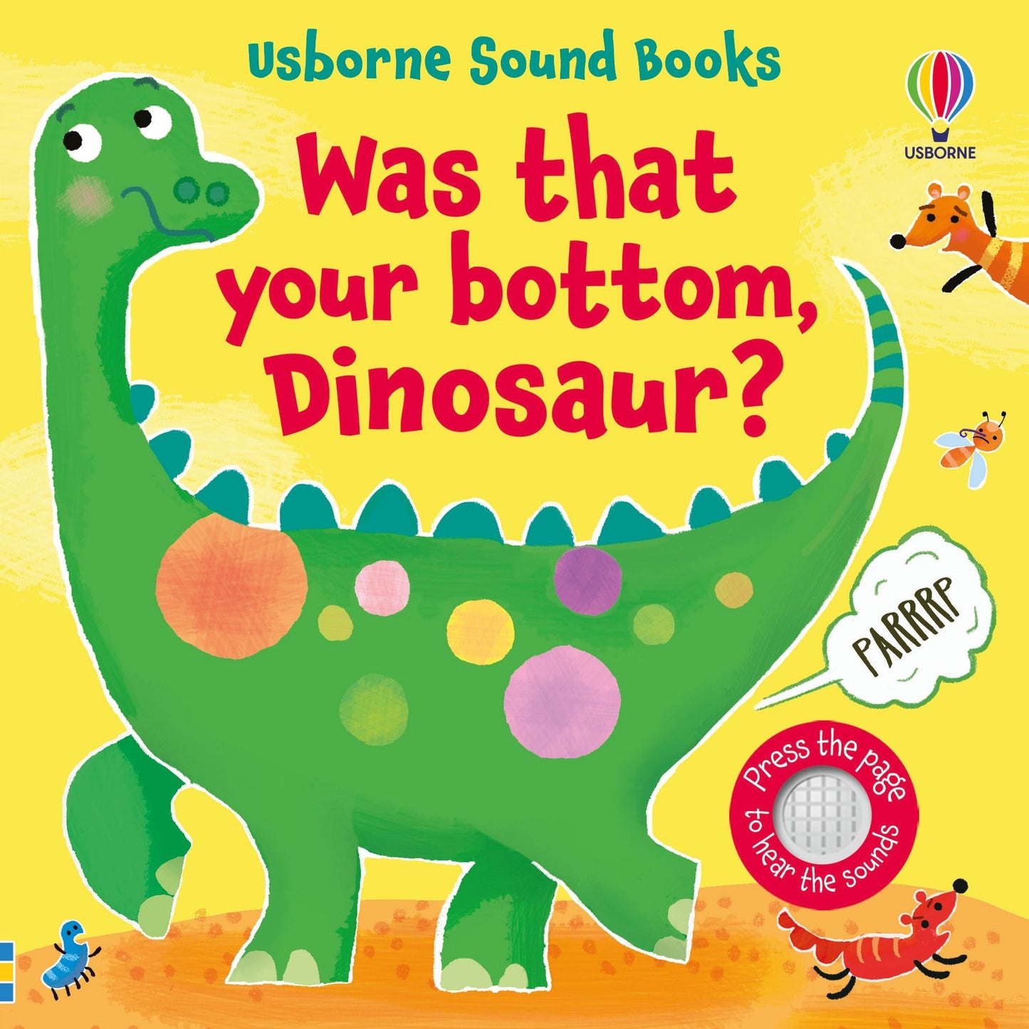 Carte copii - Was That Your Bottom, Dinosaur?, Usborne