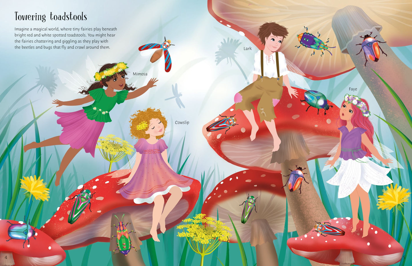 Carte stickere - Sticker Dolly Dressing Magical Kingdom, Usborne