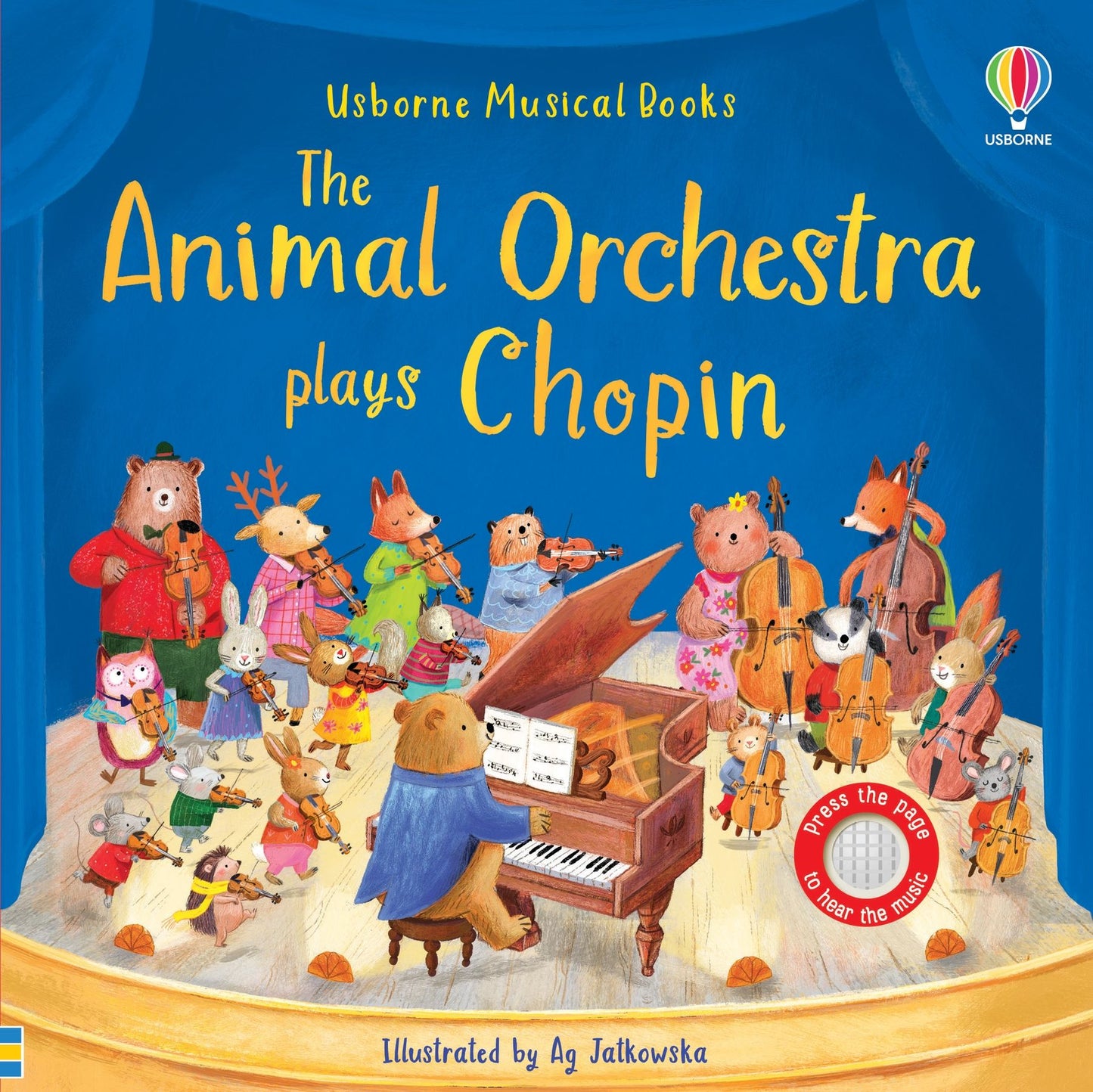 Carte copii - The Animal Orchestra Plays Chopin, Usborne