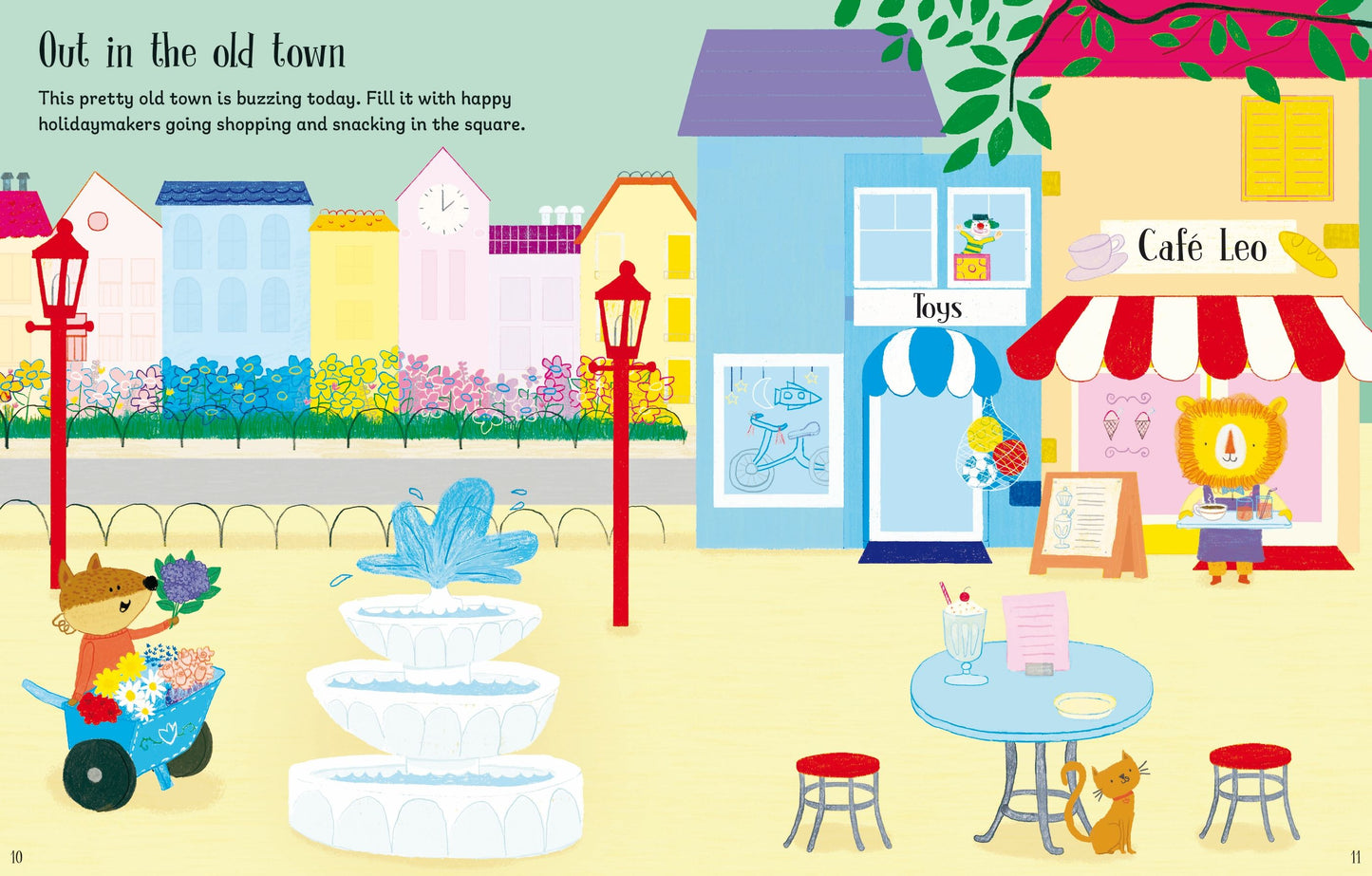 Carte stickere - First Sticker Book Holiday, Usborne