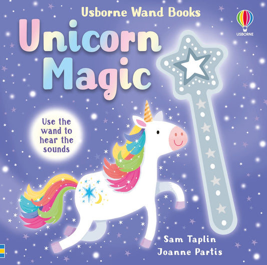 Carte muzicala cu bagheta - Wand Books: Unicorn Magic, Usborne