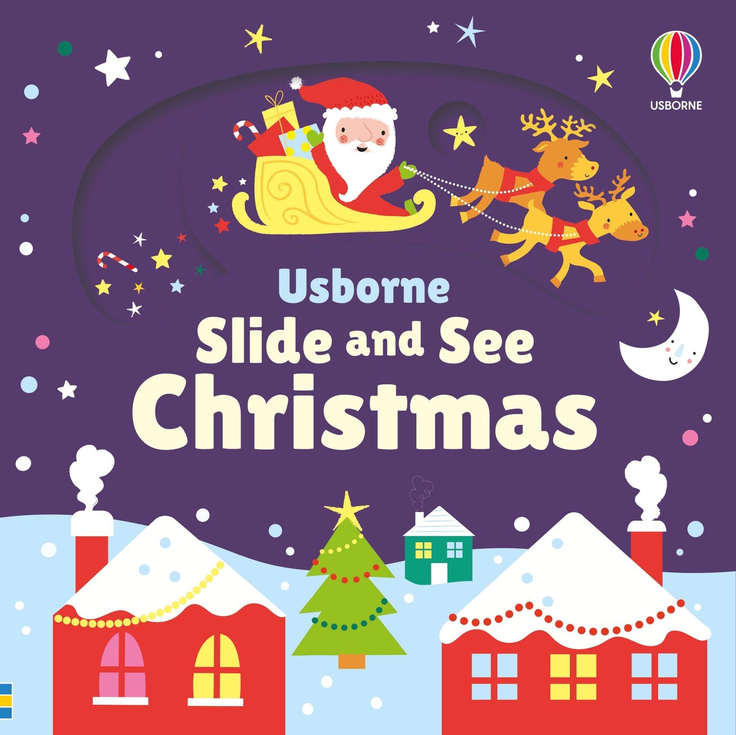Carte slidere - Slide and See Christmas, Usborne