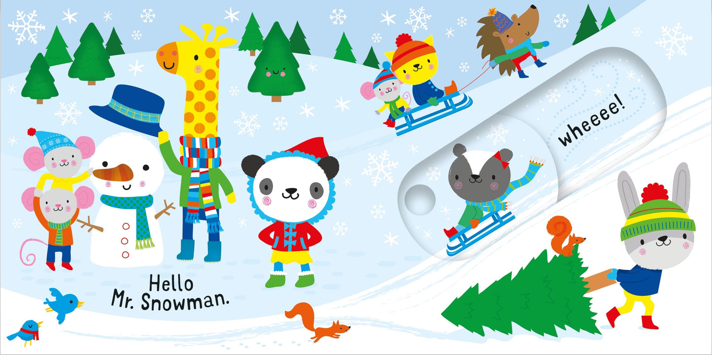 Carte slidere - Slide and See Christmas, Usborne
