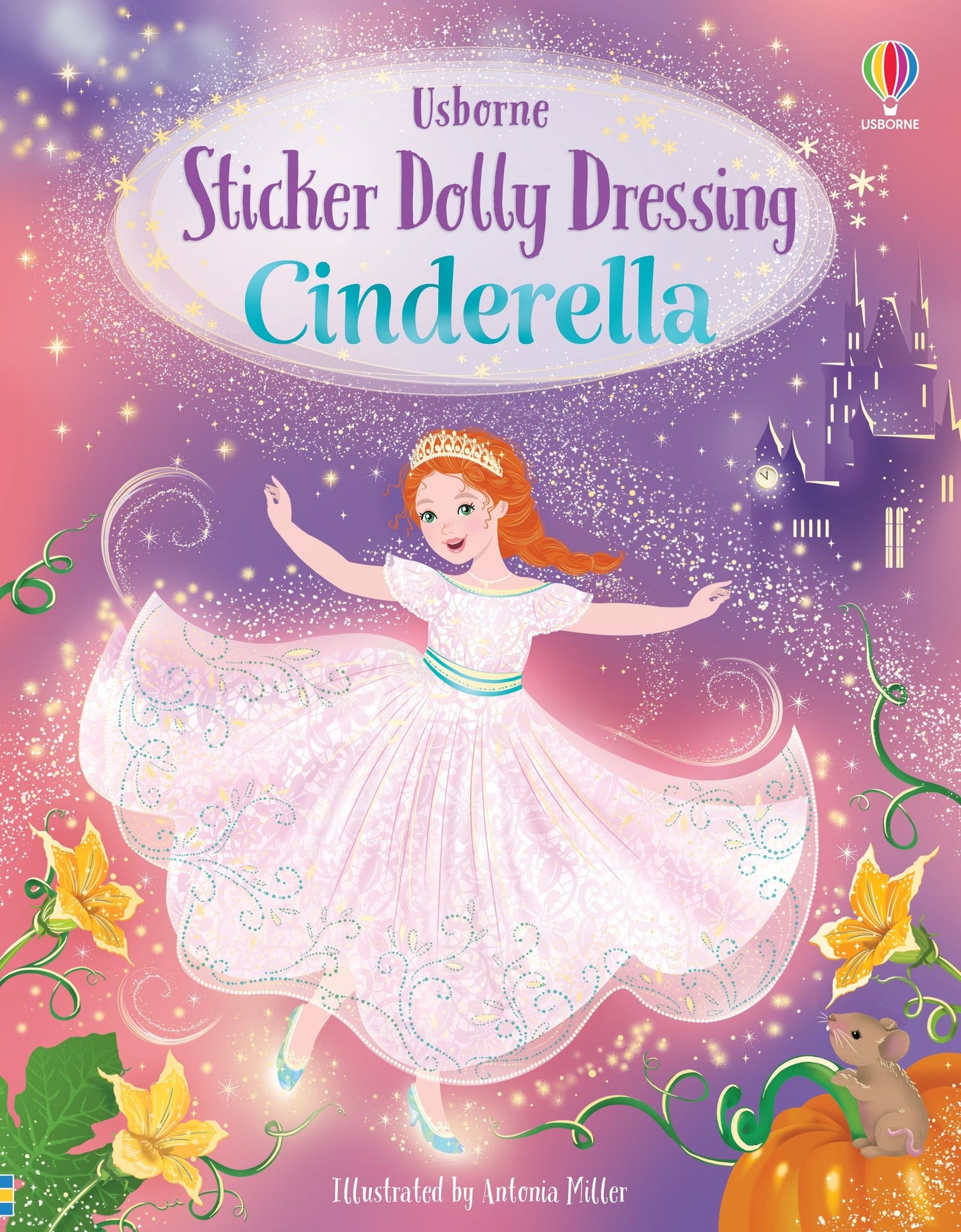 Carte stickere - Sdd Sticker Dolly Dressing Cinderella, Usborne
