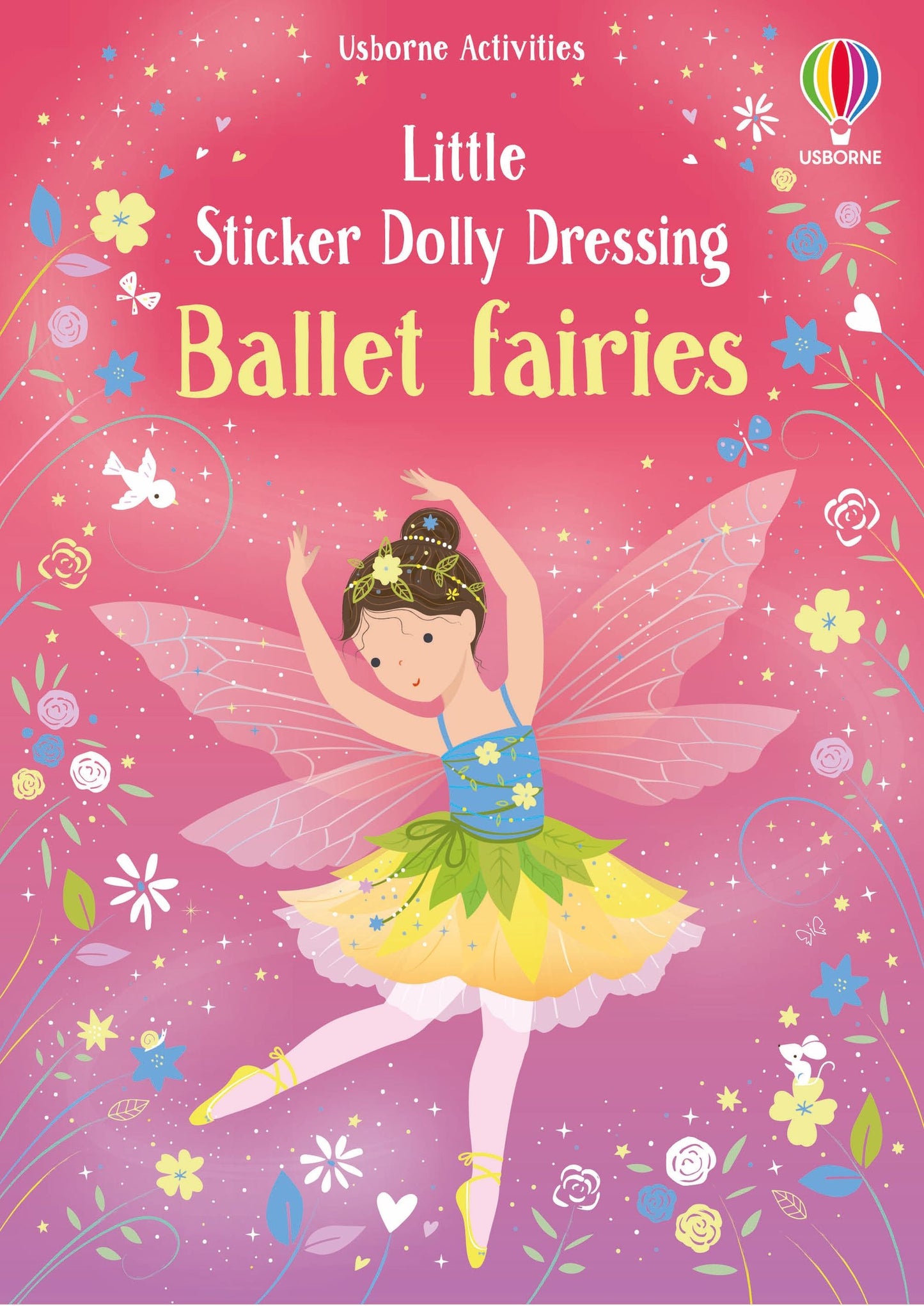 Carte stickere - Little Sticker Dolly Dressing Ballet Fairies, Usborne