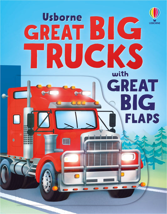 Carte copii - Great Big Trucks, Usborne