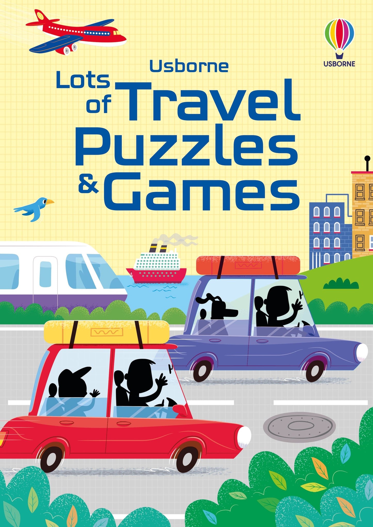 Carte copii - Lots Of Travel Puzzles And Games, Usborne