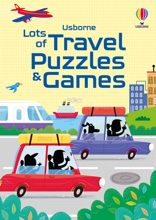 Carte copii - Lots Of Travel Puzzles And Games, Usborne