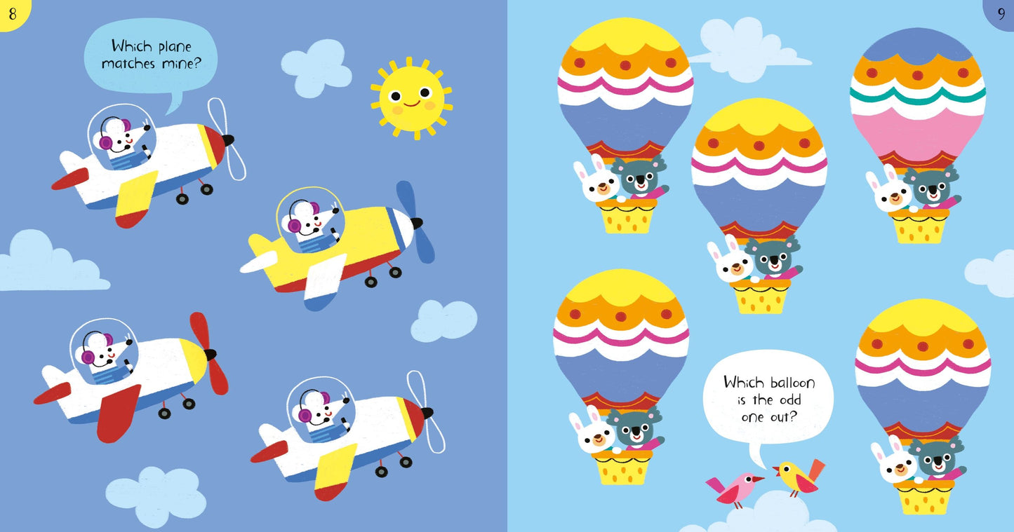 Carte copii - Little Children'S Spot The Difference Book, Usborne