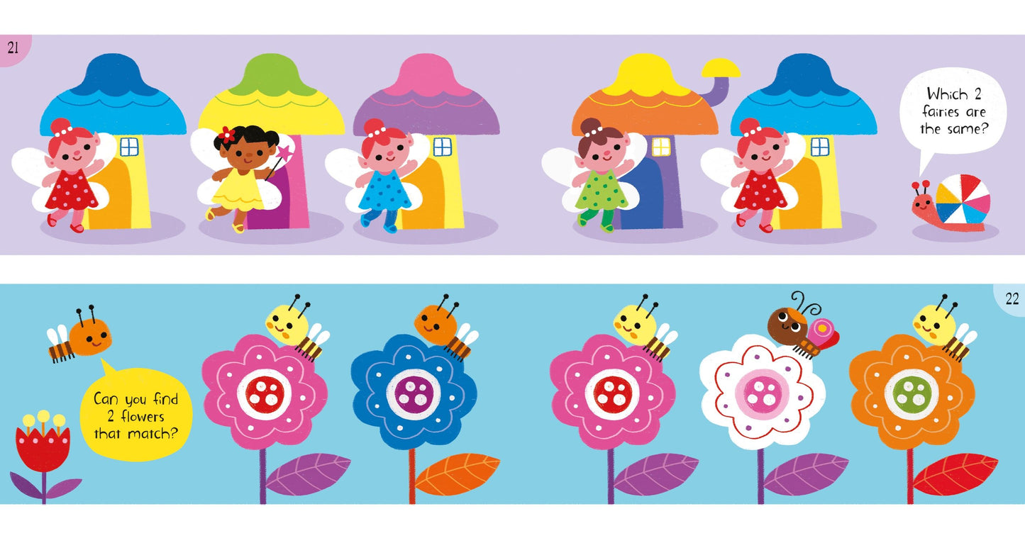 Carte copii - Little Children'S Spot The Difference Book, Usborne
