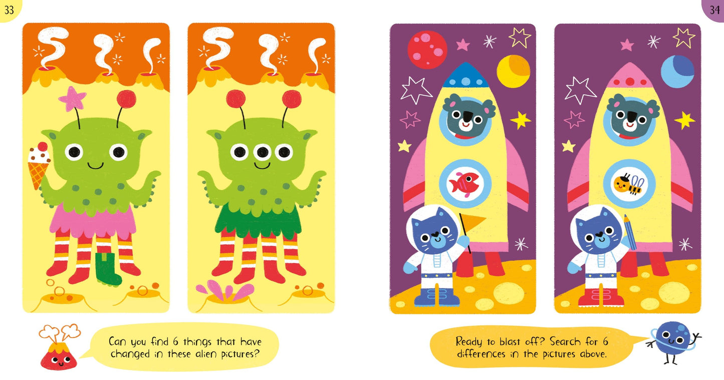 Carte copii - Little Children'S Spot The Difference Book, Usborne