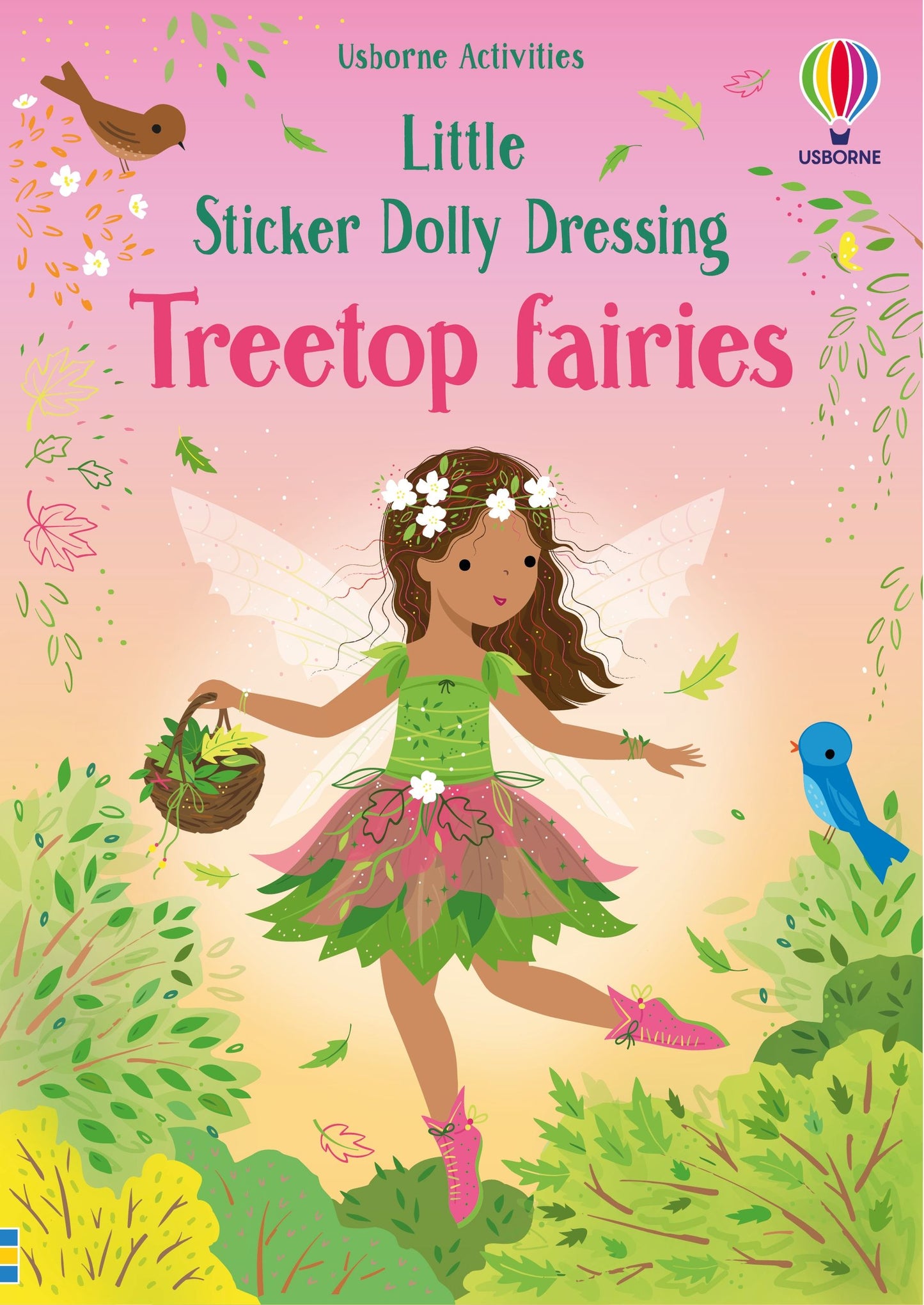 Carte stickere - Little Sticker Dolly Dressing Treetop Fairies, Usborne