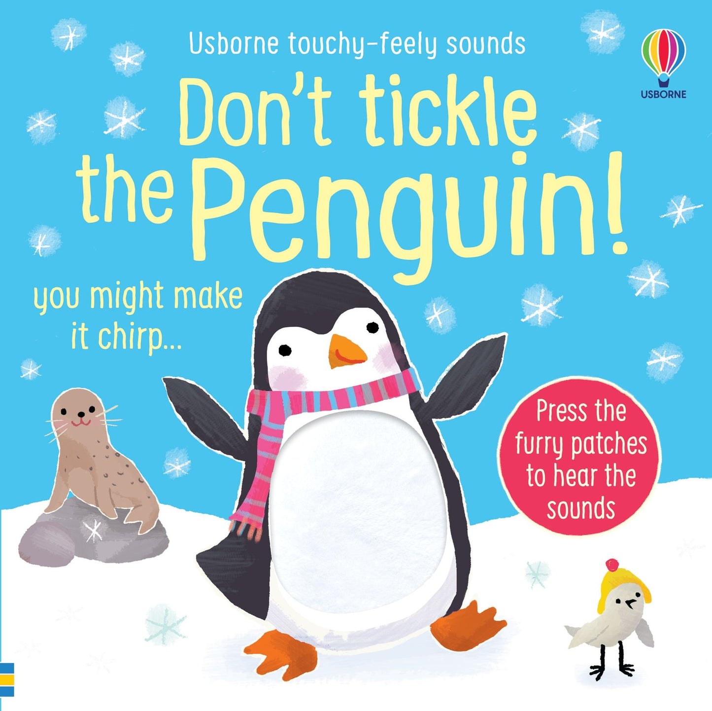 Carte senzorial? cu sunete - Don'T Tickle The Penguin!, Usborne