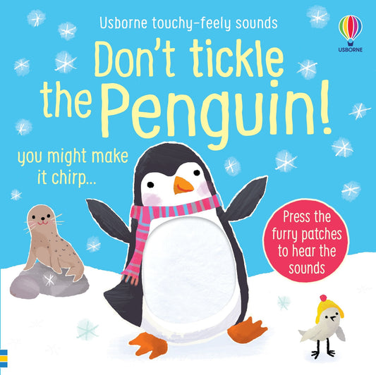 Carte senzorial? cu sunete - Don'T Tickle The Penguin!, Usborne