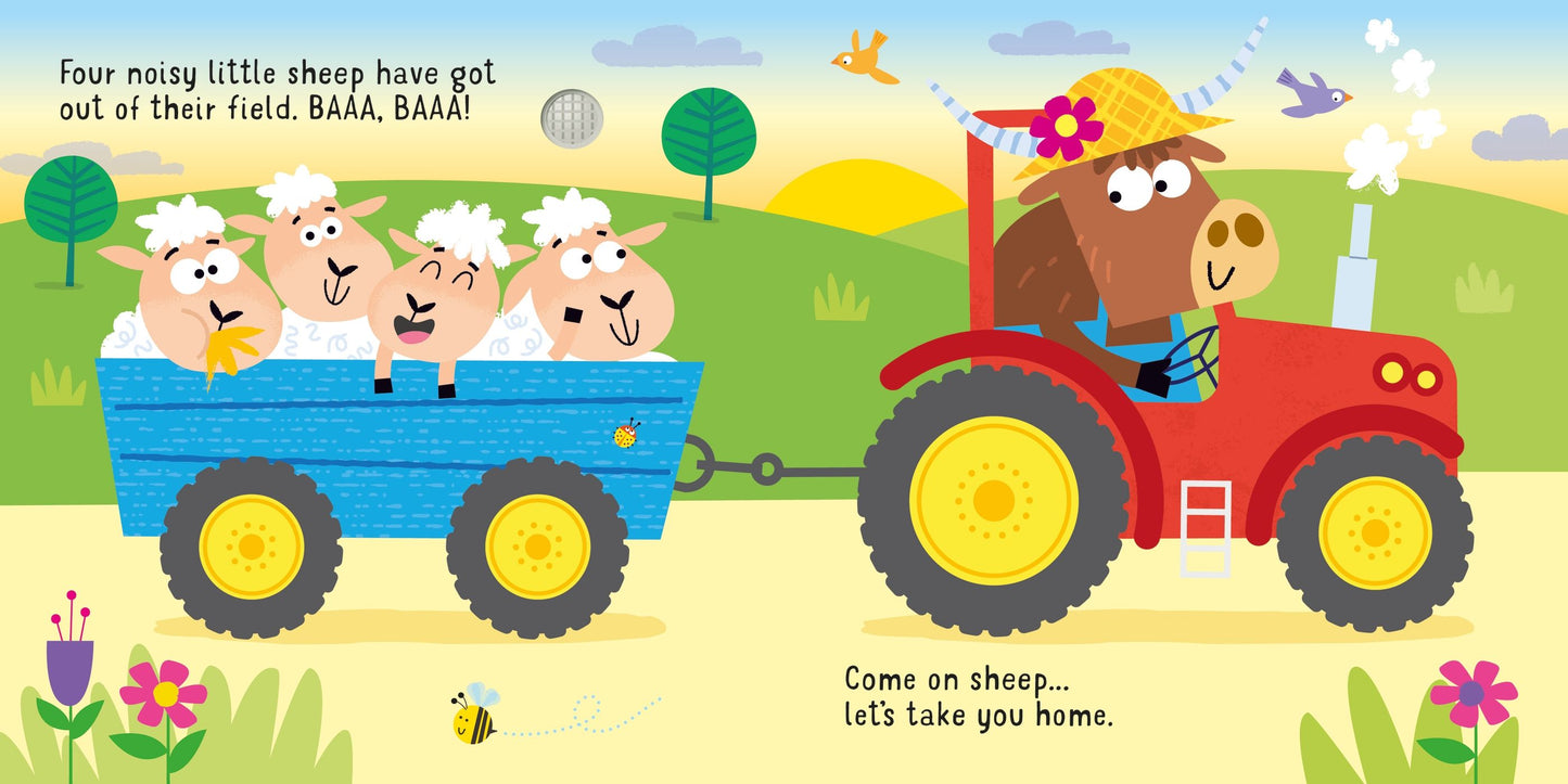 Carte cu sunete - Let'S Go On A Tractor, Usborne