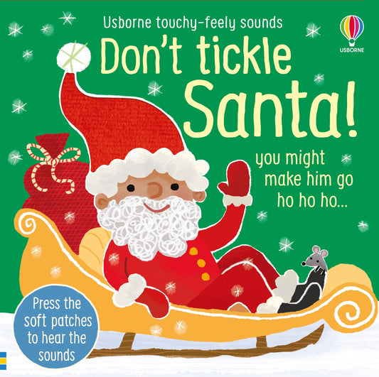 Carte senzorial? cu sunete - Don'T Tickle Santa!, Usborne