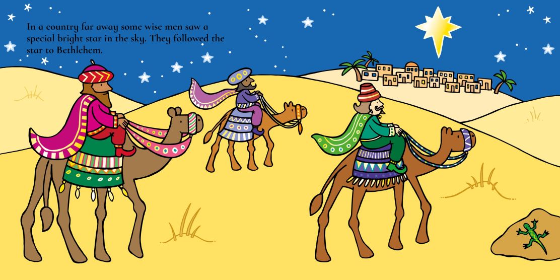 Carte copii - Touchy-Feely The Nativity, Usborne