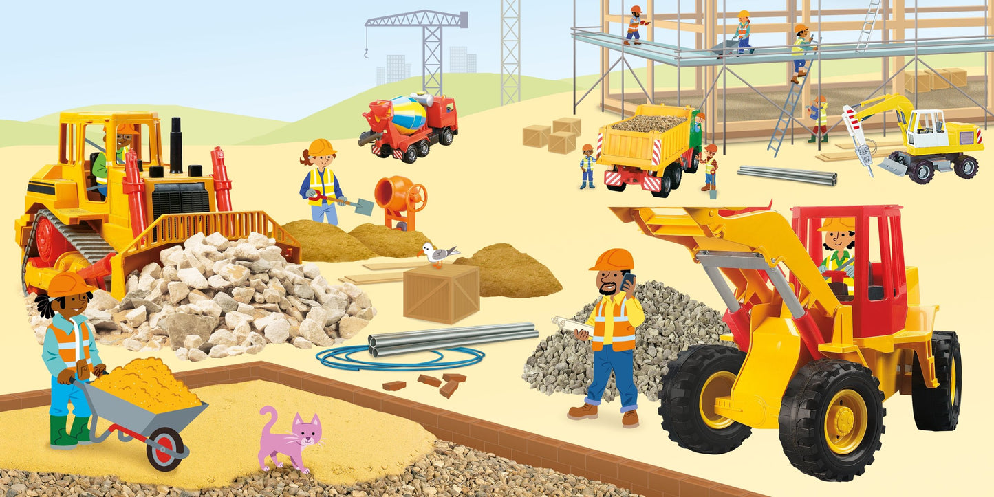 Carte copii - Lift And Look Diggers, Usborne