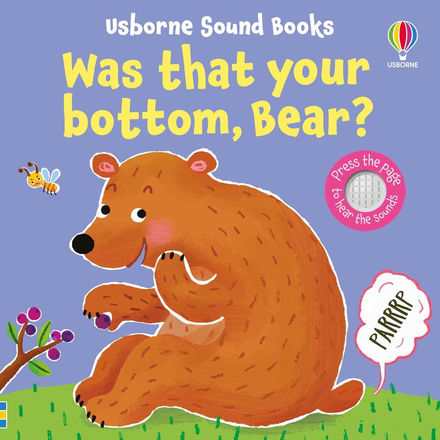 Carte cu sunete - Was That Your Bottom, Bear?, Usborne