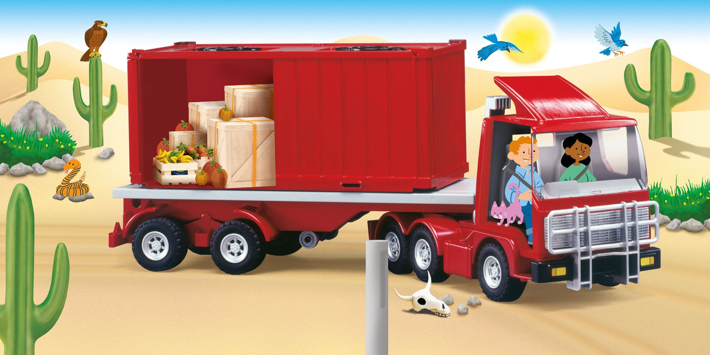Carte clapete pentru copii - Lift and Look Trucks, Usborne, 1 an+