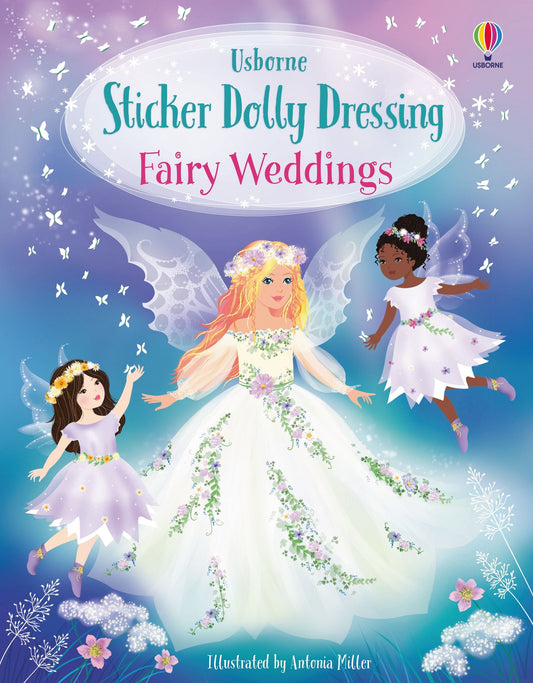 Carte stickere - Sticker Dolly Dressing Fairy Weddings, Usborne
