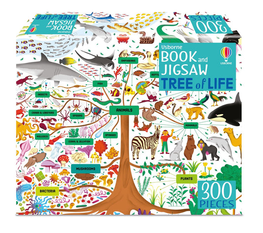 Set puzzle si carte - Usborne Book And Jigsaw: Tree Of Life, Usborne