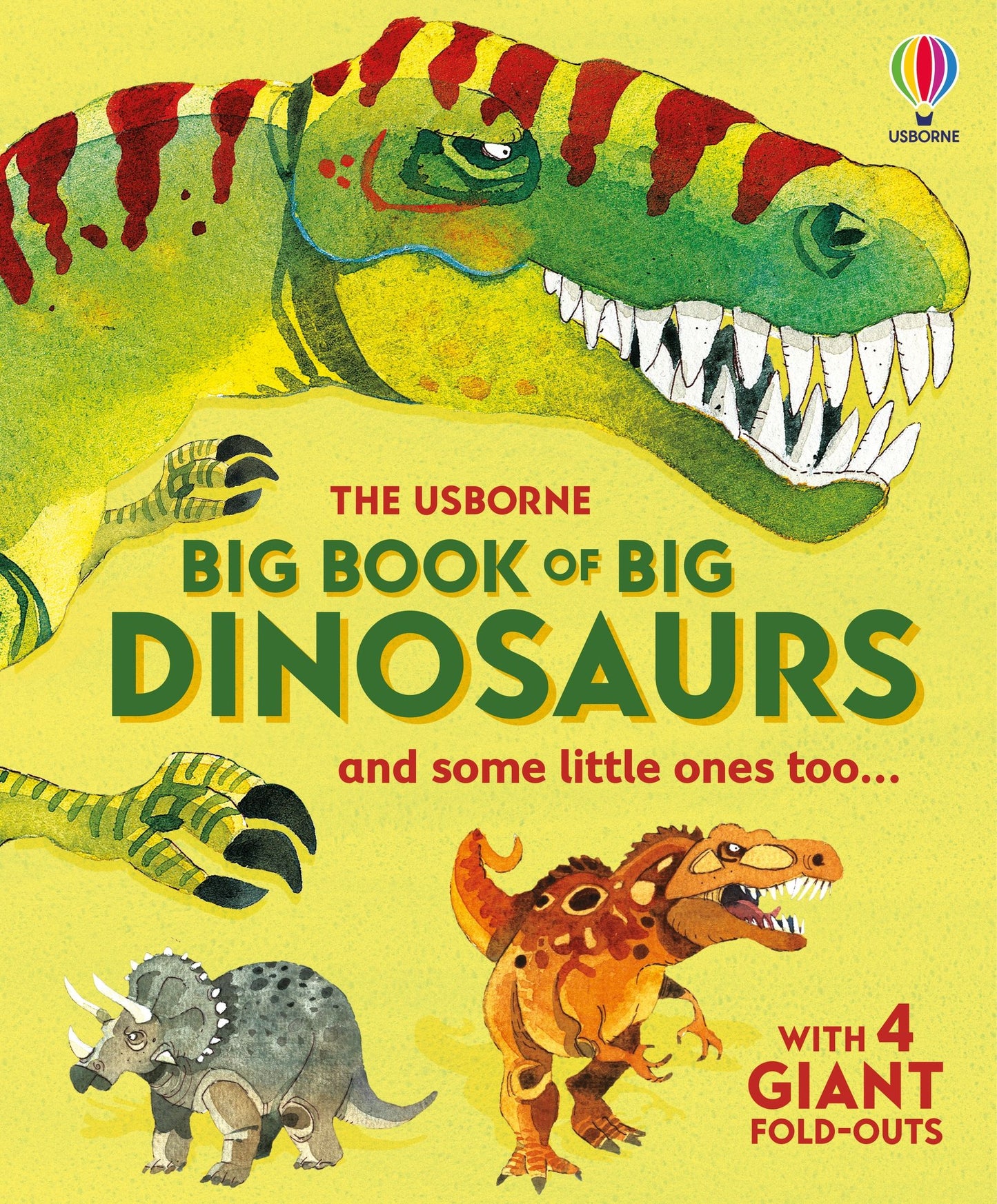 Carte copii - Big Book Of Big Dinosaurs, Usborne