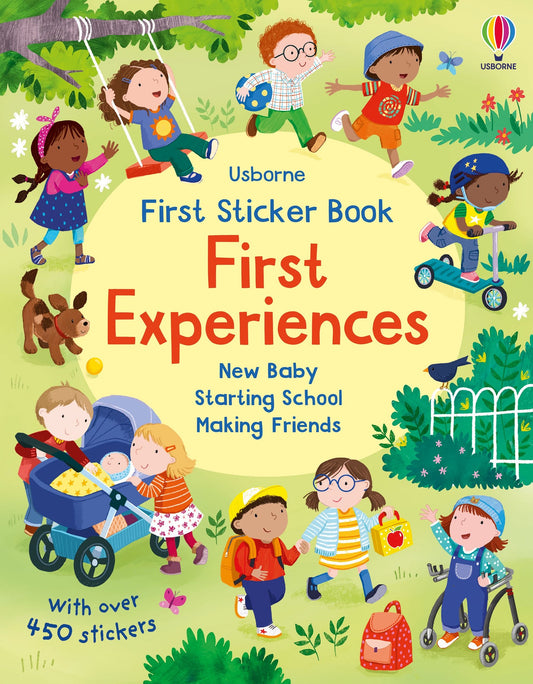 Carte stickere - First Sticker Book First Experiences, Usborne