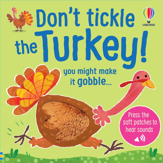 Carte senzoriala cu sunete - Don'T Tickle The Turkey!, Usborne