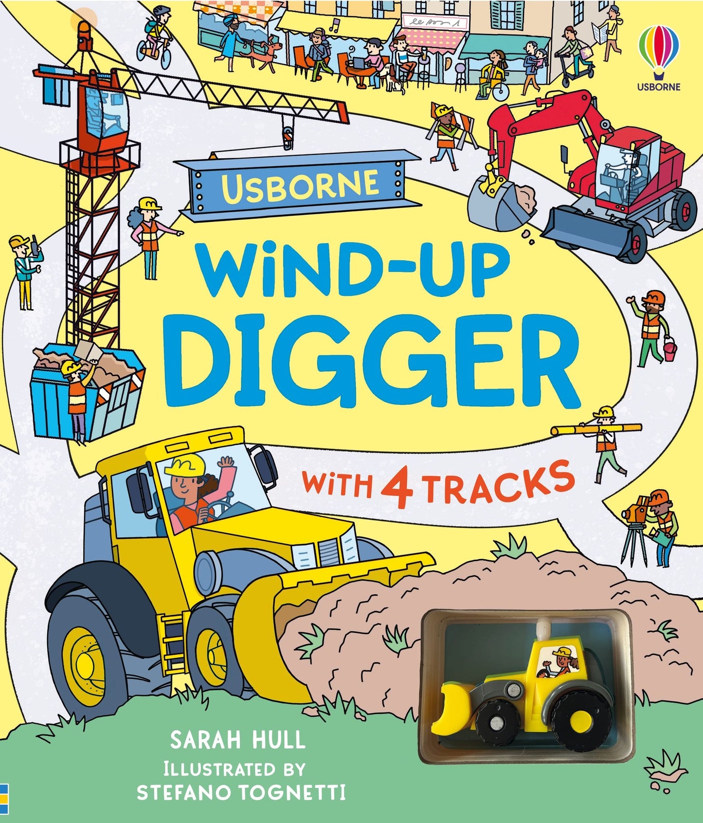 Carte copii - Wind-Up Digger, Usborne