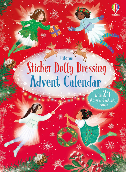 Set stickere advent - Sticker Dolly Dressing Advent Calendar, Usborne