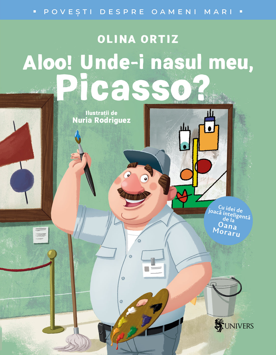 Carte copii - Aloo! Unde-i nasul meu, Picasso?, Olina Ortiz