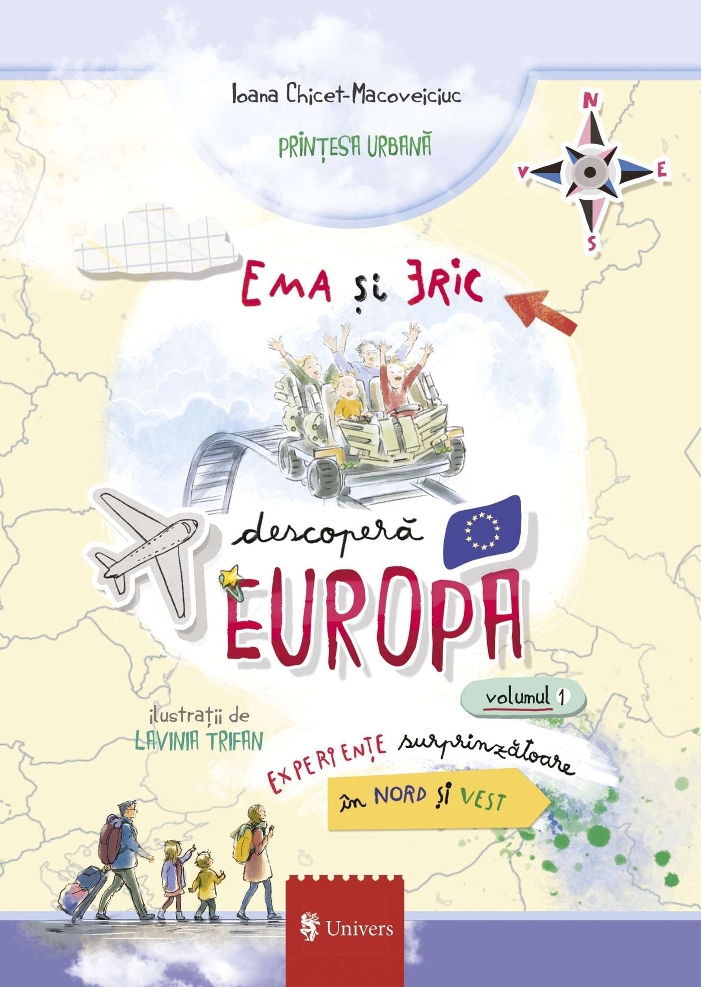 Carte copii - Ema si Eric descoperă Europa (vol. 1)