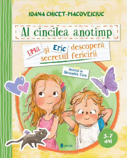 Carte copii - Al cincilea anotimp. Ema și Eric descoperă secretul fericirii