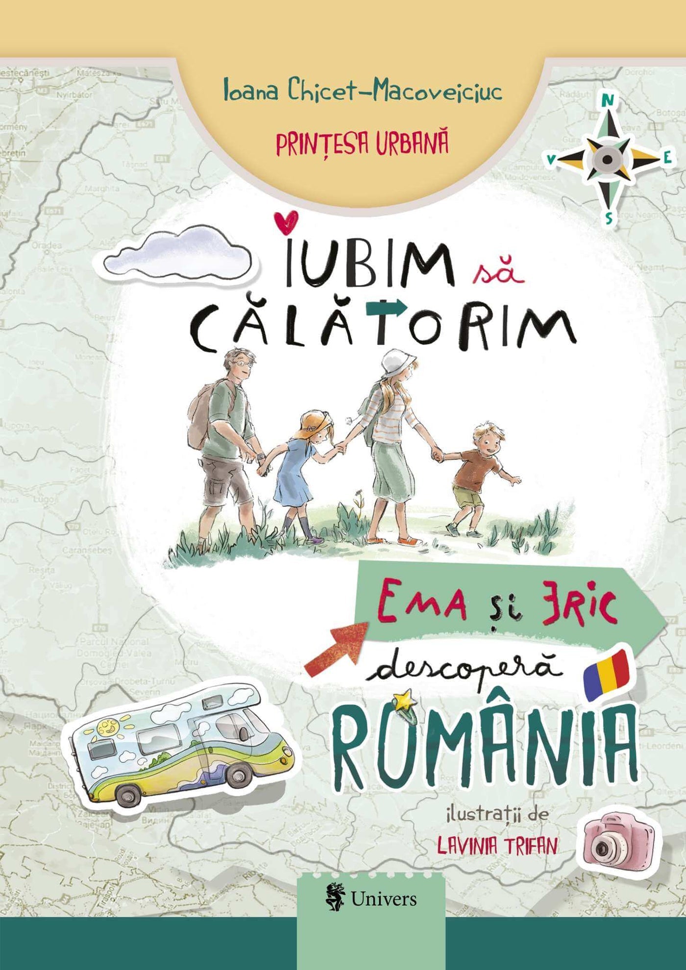Carte copii - Iubim să călătorim. Ema și Eric descoperă România (reeditare)