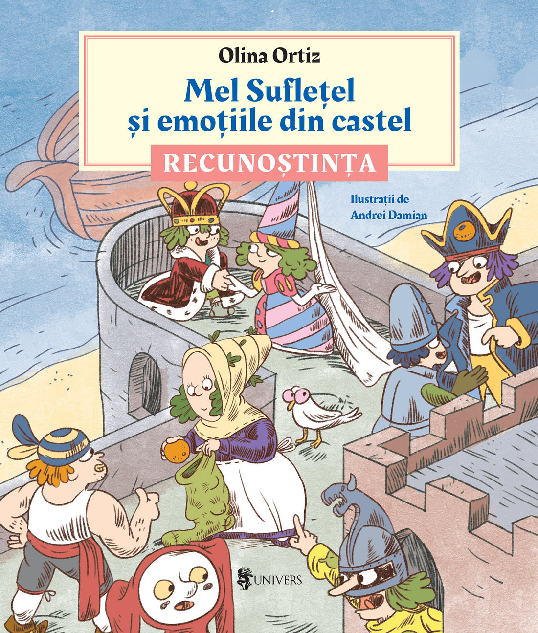 Carte copii - Mel Suflețel și emoțiile din castel - Recunoștința (vol. 2), Olina Ortiz