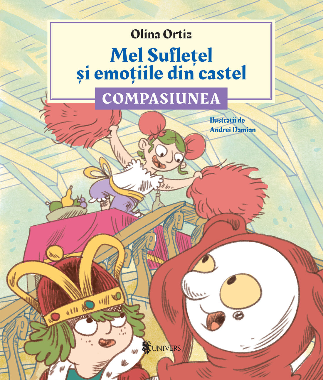 Carte copii - Mel sufletel si emotiile de la castel - compasiune